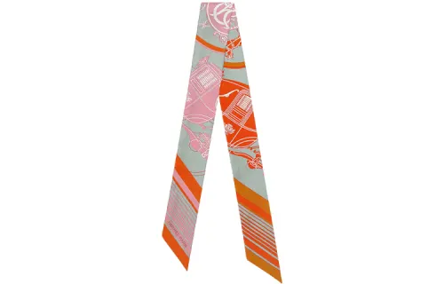 HERMES Scarves Women's Orange