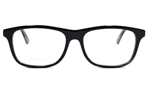GUCCI Rectangular Prescription Glasses Men's