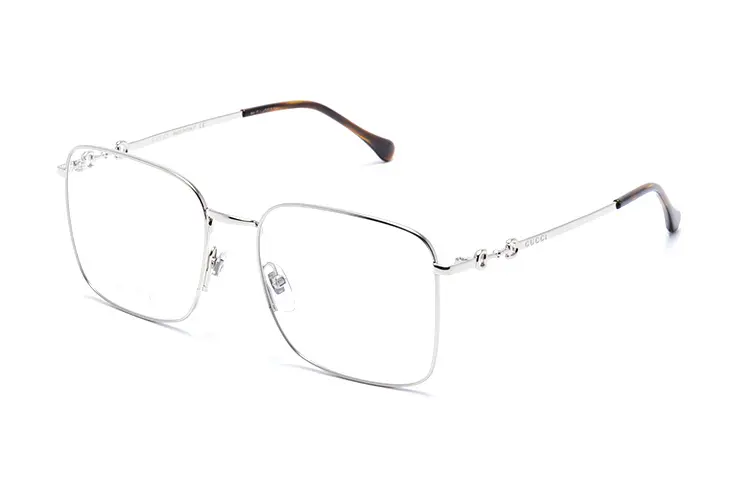 GUCCI Gucci, retro square glasses for men and women, simple and elegant design, optics, for beloved