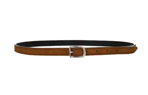 Golden Goose Leather Belts Unisex Brown
