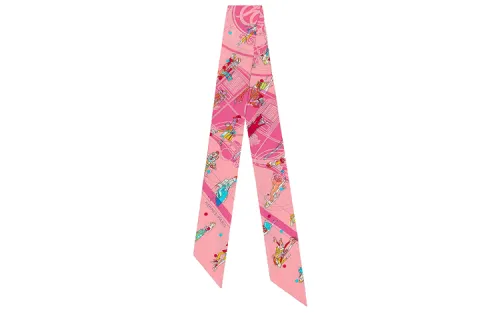 HERMES Scarves Women's Pink