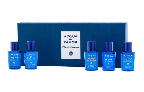 Blue perfume sample, set, lemon orange, fig color, 5 ml, Birthday gift