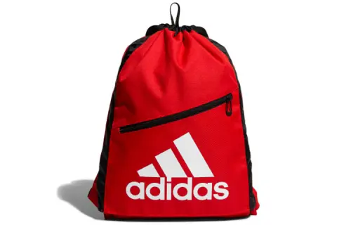 Adidas Polyester Backpack Regular Unisex Red