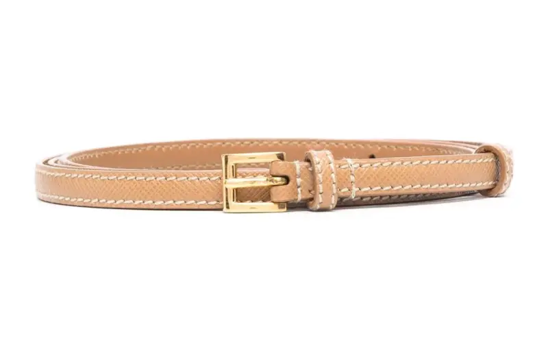 PRADA Fashion Trend Leather Belts Women's 1CM