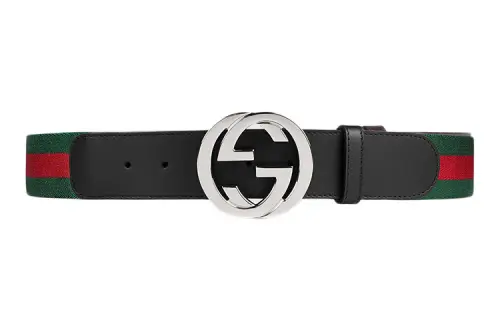 Gucci interlocking G buckle reversible belt