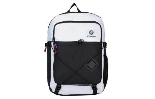 PUMA X BMW Collaboration BMW M Motorsport Logo Polyester Backpack Unisex White