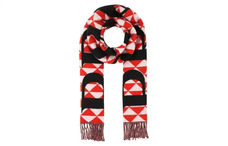 PRADA Knit Scarves Unisex Multicolor