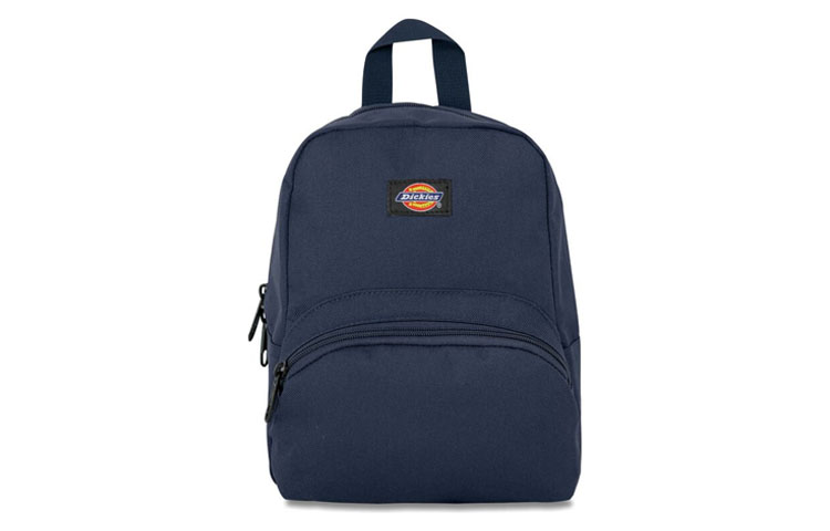Dickies Zip Closure Polyester Backpack Mini Unisex Dark Blue