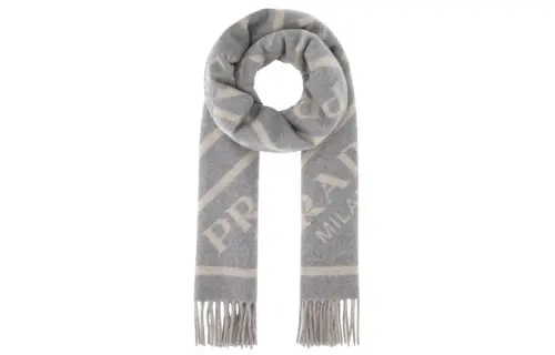 PRADA Knit Scarves Unisex Multicolor