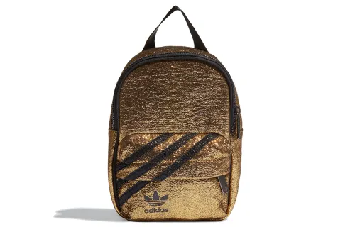 Adidas Originals Leather Backpack Mini Women's Gold