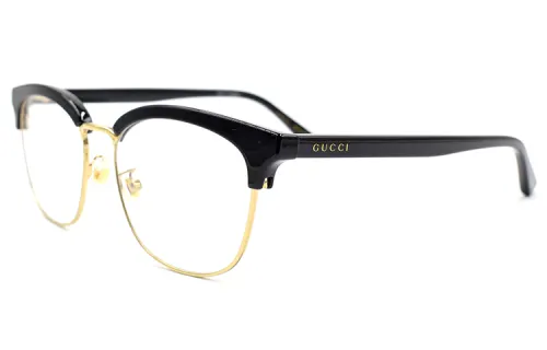 GUCCI Square Eyeglass Frames Men's