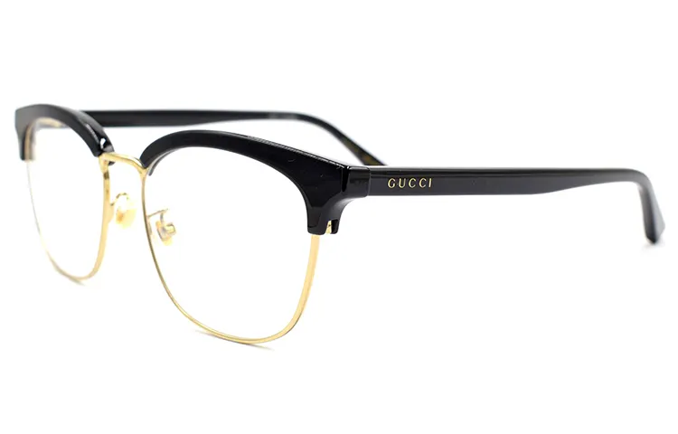 GUCCI Square Eyeglass Frames Men's