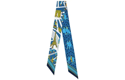HERMES PARIS Scarves Women's Blue