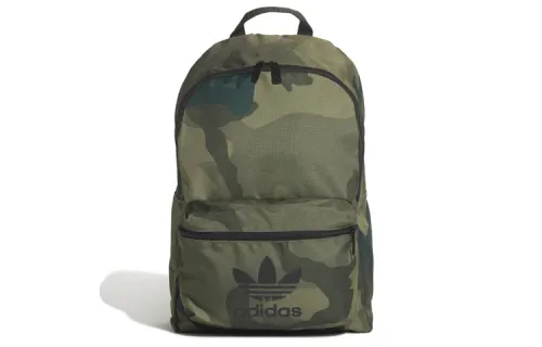 Adidas Originals Polyester Backpack Regular Unisex Army Green
