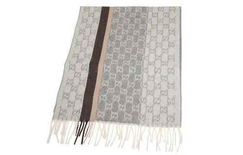 GUCCI Gg Logo Scarf