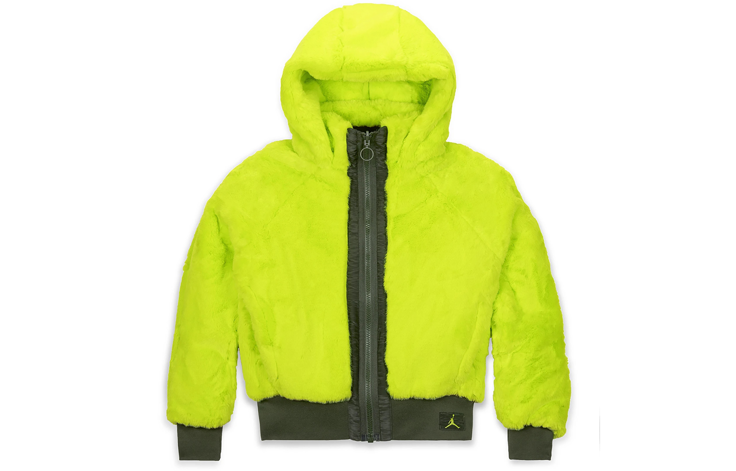 Женские куртка Jordan Women's Reversible Bomber Jacket (зеленая) — фото 2