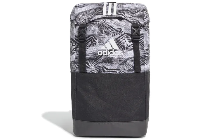 Adidas Recycled Polyester Backpack Regular Unisex Gray/Black Color