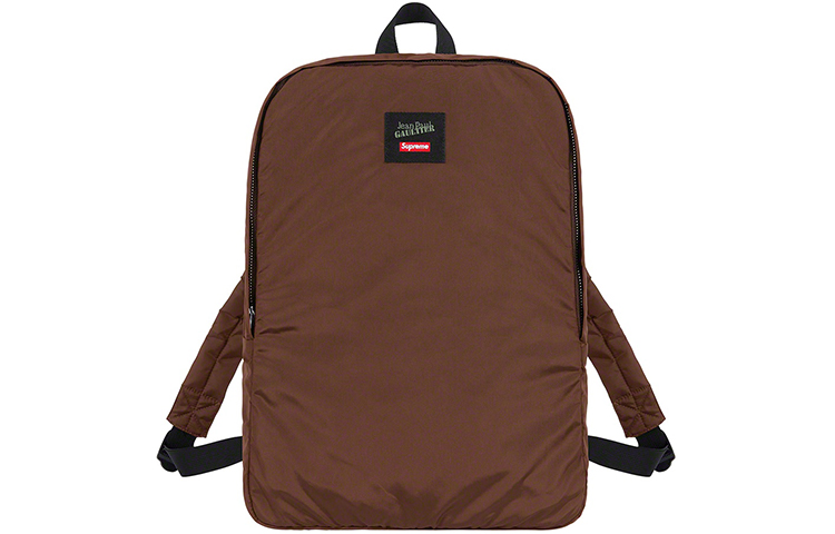 Куртка Supreme x Jean Paul Gaultier Reversible MA-1 (коричневая) — фото 4