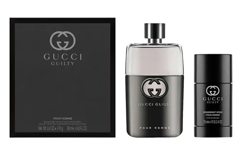 GUCCI Gucci, perfume, antiperspirant, wooden lavender set, woody notes, 90 ml, 75 ml