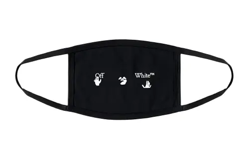 OFF-WHITE Face Masks Unisex Black