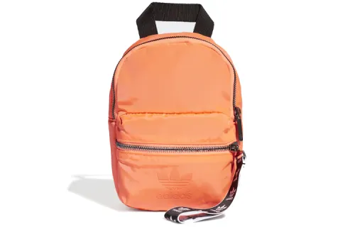 Adidas Originals Polyester Backpack Mini Women's Coral Powder