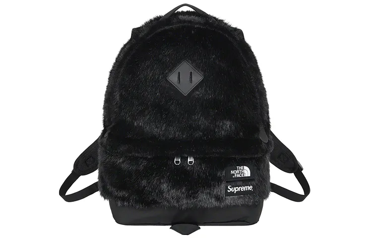 Supreme The North Face X The North Face Collaboration Fur Backpack Regular Unisex Black