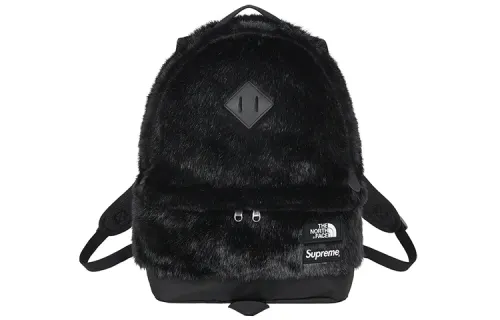 Supreme The North Face X The North Face Collaboration Fur Backpack Regular Unisex Black