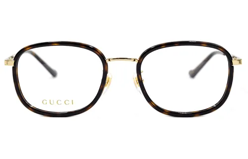 GUCCI Square Prescription Glasses Men's