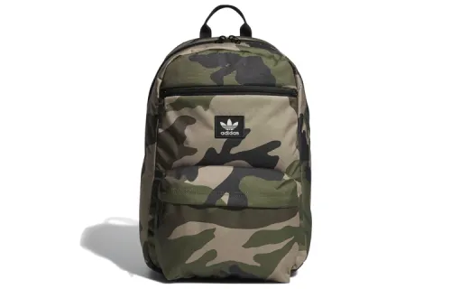 Adidas Originals Polyester Backpack Regular Unisex Army Green