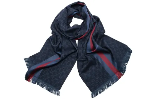 GUCCI Wool And Silk Knit Scarves Men's