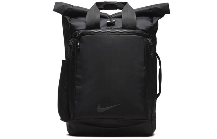 Nike Polyester Laptop Bag Backpack Regular Unisex Black