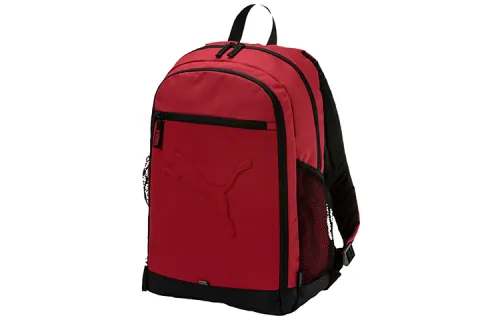 PUMA Polyester Backpack Regular Unisex Red