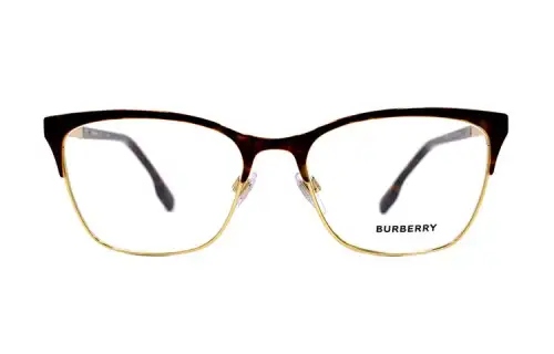 Burberry Prescription Glasses Women's Tortoiseshell Gold