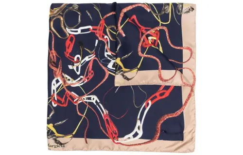 Maison Margiela Scarves Women's Blue Red