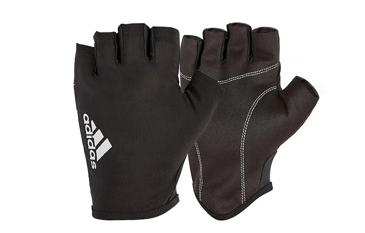 Adidas Rubber, Elastane Sports Gloves Unisex
