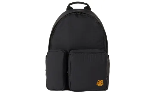 KENZO Canvas Backpack Unisex Black