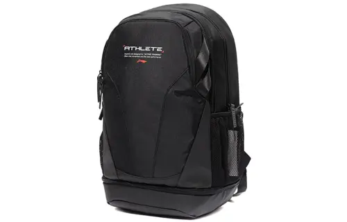 Li Ning Polyester Backpack Regular Unisex Black