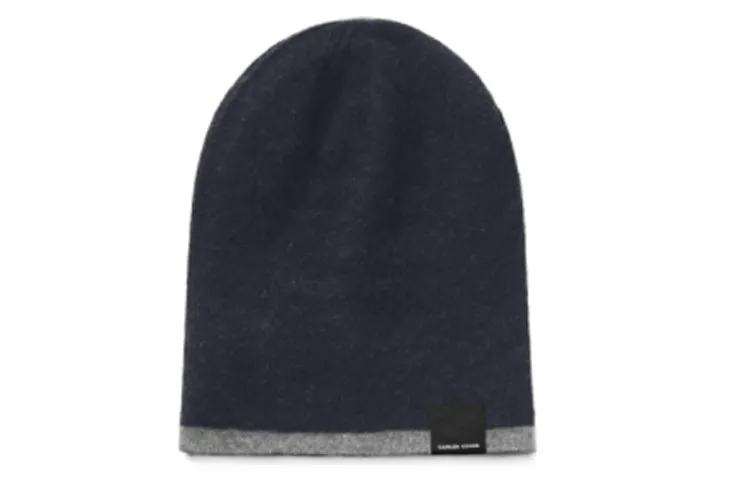 Canada Goose Knitted Hat Unisex Dark Blue