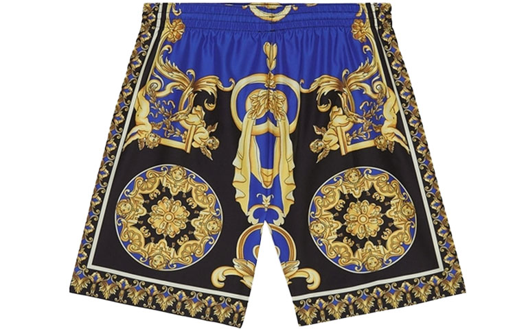 VERSACE Le Pop Classique Print Swim Trunks