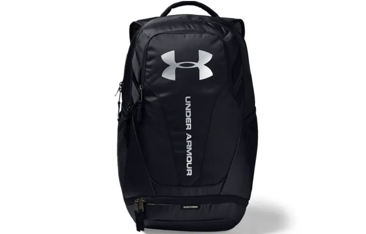 Under Armour Polyester Backpack Regular Men's Black