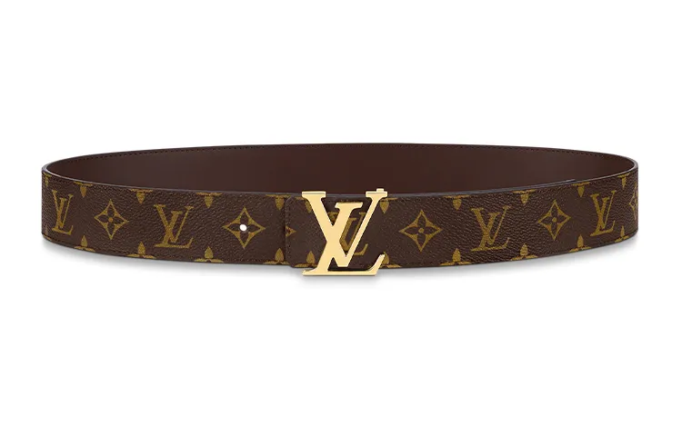 Louis Vuitton 2008 monogram buckle belt