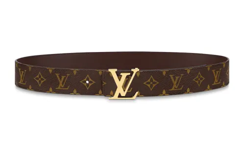 Louis Vuitton 2008 monogram buckle belt