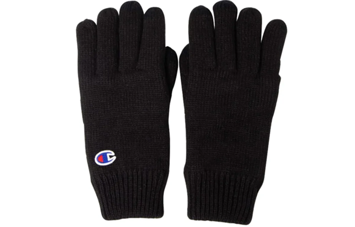 Champion Knit Gloves Unisex Black
