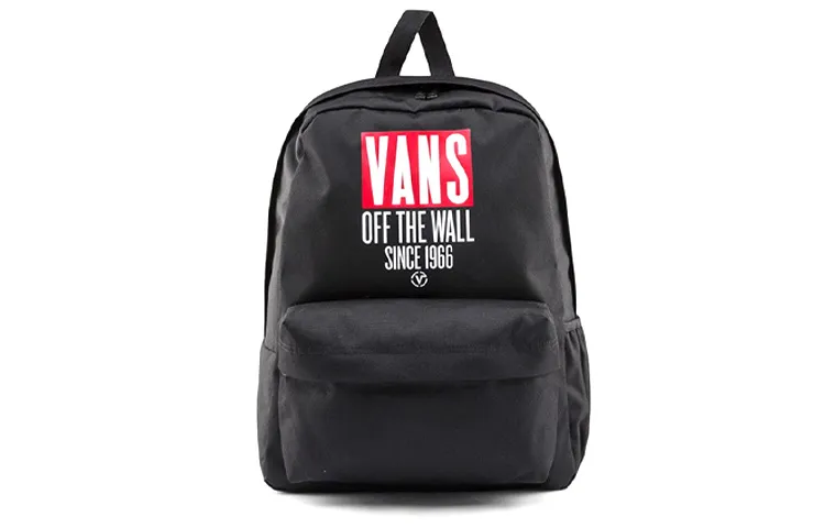 Vans Polyester Backpack Regular Unisex Black