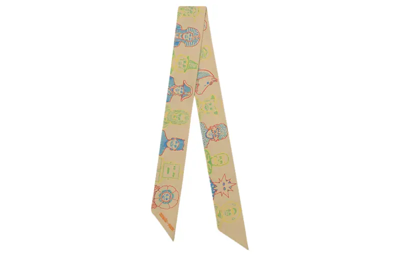 Hermès Pre Owned 2020s Dresse Code Silk Scarf