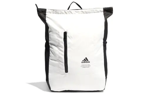 Adidas Polyester Backpack Unisex White