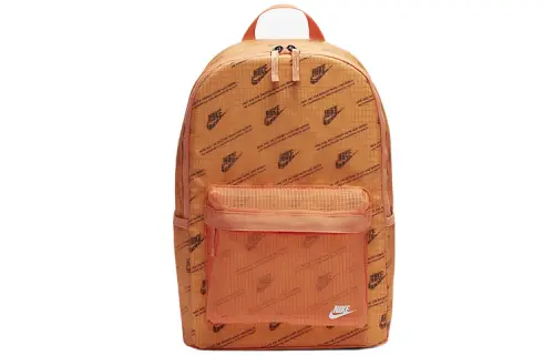 Nike Heritage Polyamide Backpack Regular Unisex Orange