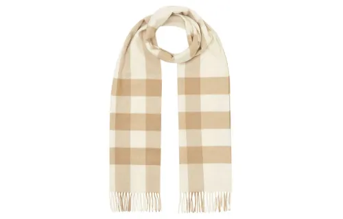 【Previous Season】Check Cashmere Scarf
