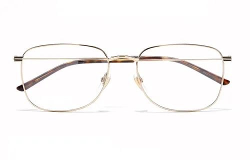GUCCI Web Round Prescription Glasses Men's