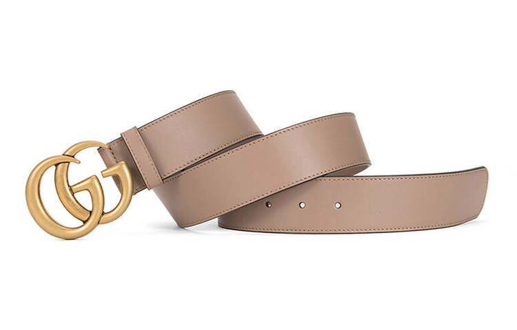 Ремень Gucci GG Marmont (серо-розовый) — фото 4